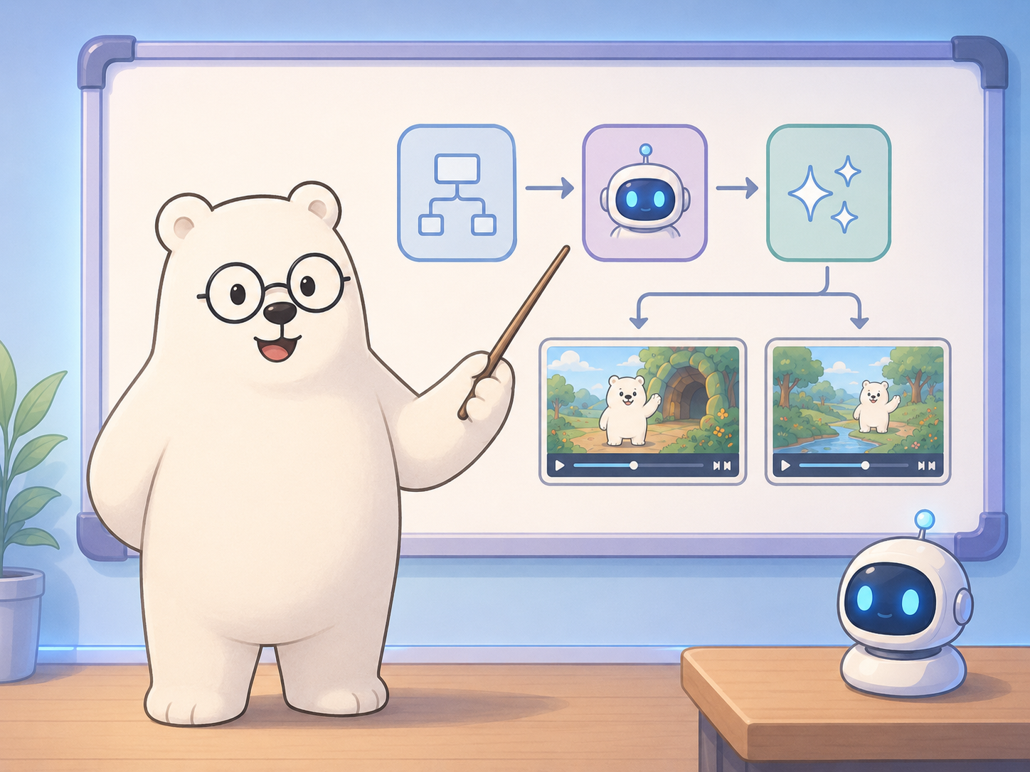 วิธีติดตั้ง และสร้างวิดีโอ AI แบบใช้โปรแกรมช่วยสร้างวิดีโอ Easy Bear Flow (Ep. 9-10)