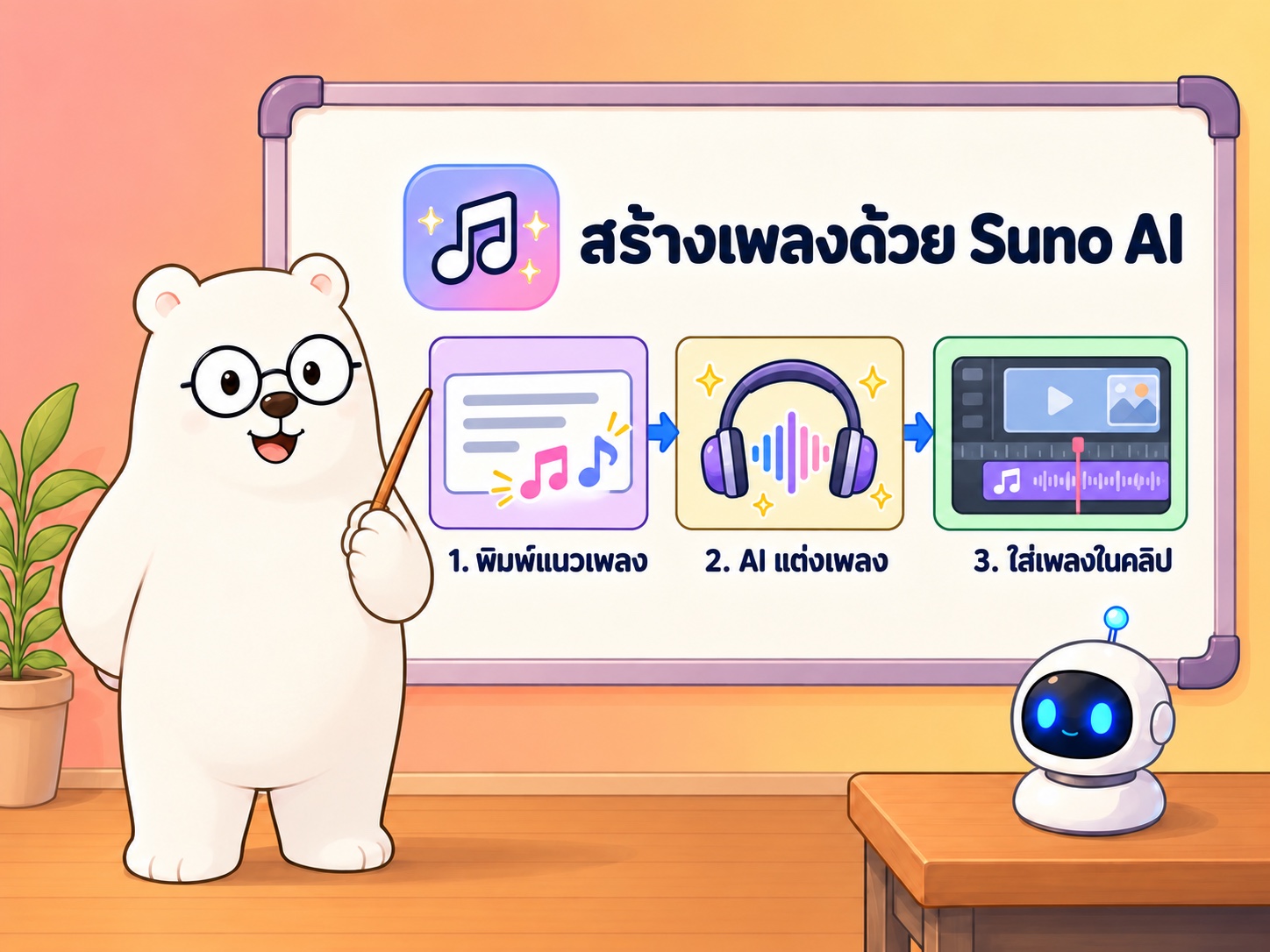 สร้างเพลงด้วย Suno AI (Ep.11-12) 